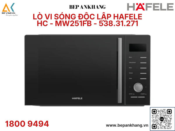 Lò vi sóng độc lập Hafele HC - MW251FB - 538.31.271